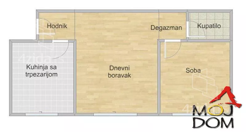 Dvosoban stan | 4zida