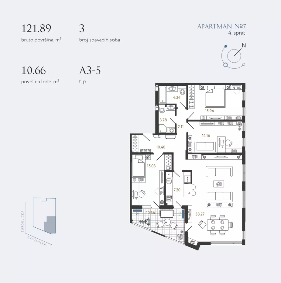 Četvorosoban | 4zida