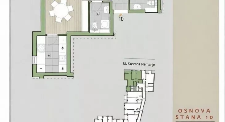 Trosoban stan | 4zida