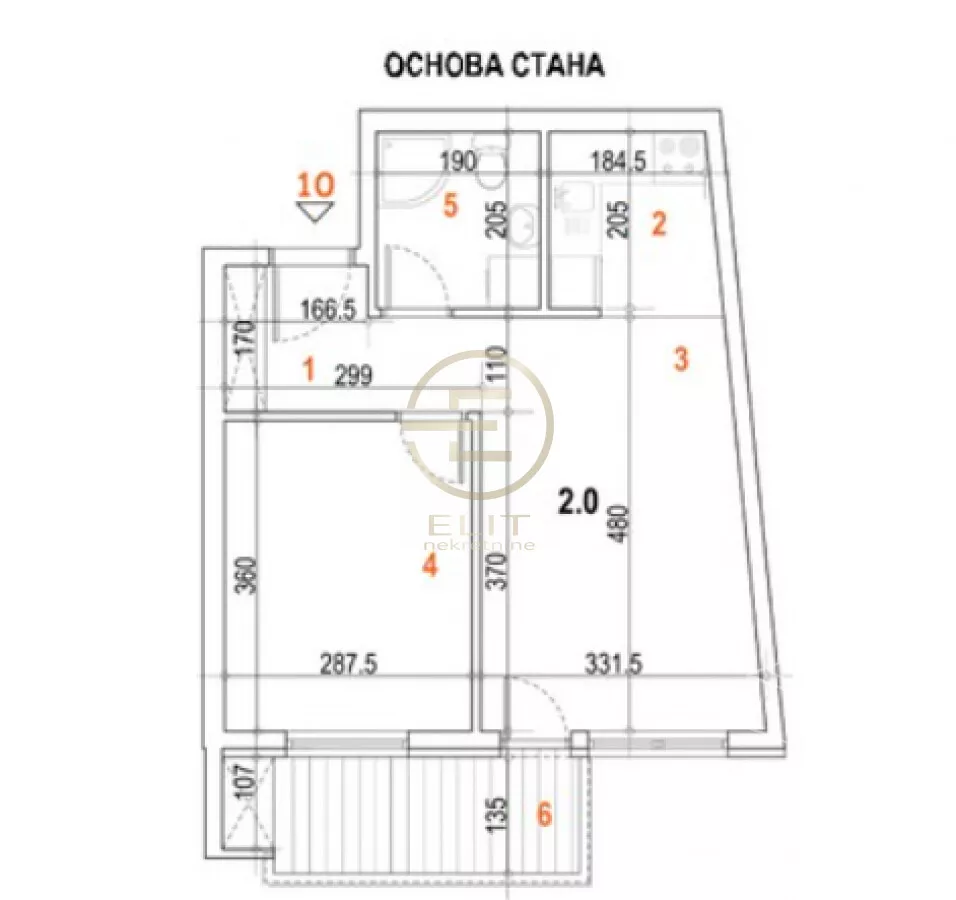 Dvosoban stan | 4zida
