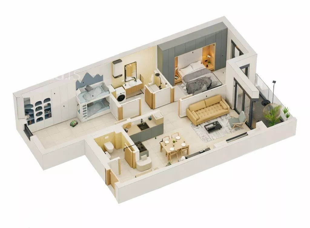 Trosoban stan | 4zida