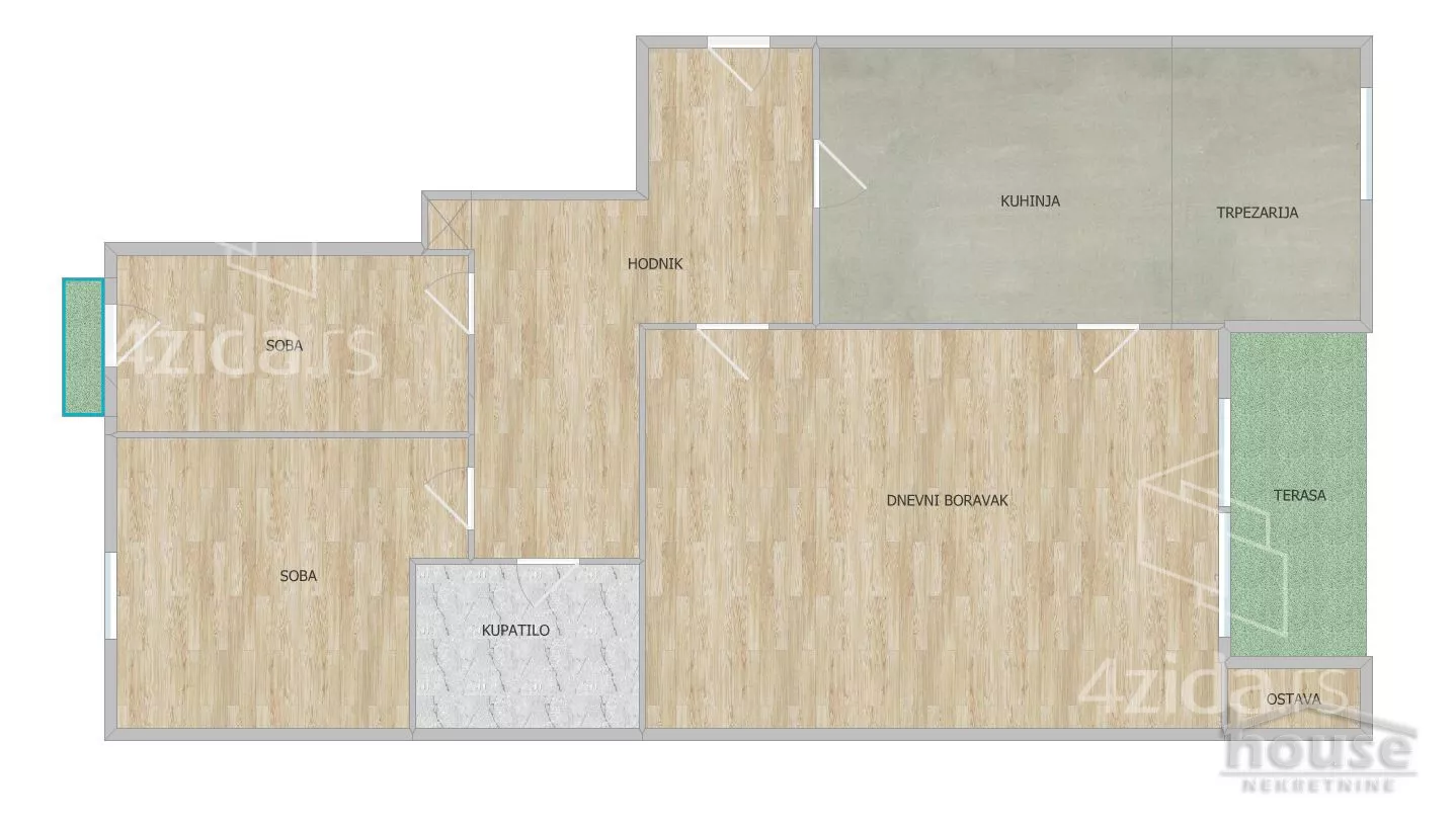 Dvoiposoban stan | 4zida