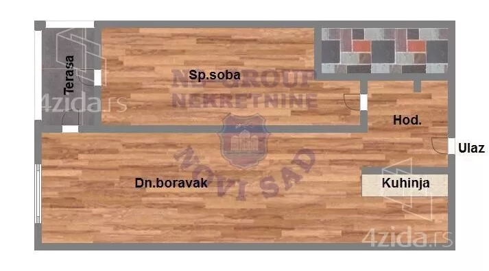 Dvosoban stan | 4zida