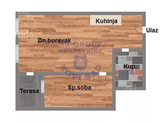 Dvosoban stan | 4zida