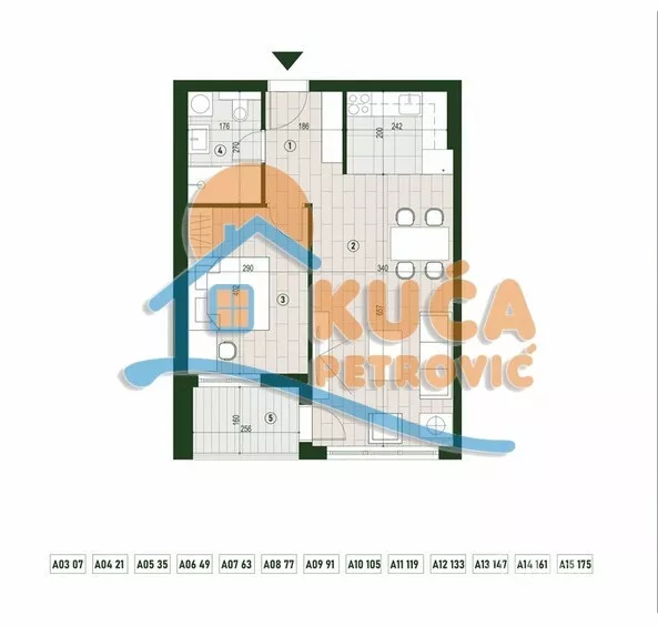 Dvosoban stan | 4zida