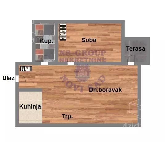 Dvosoban stan | 4zida