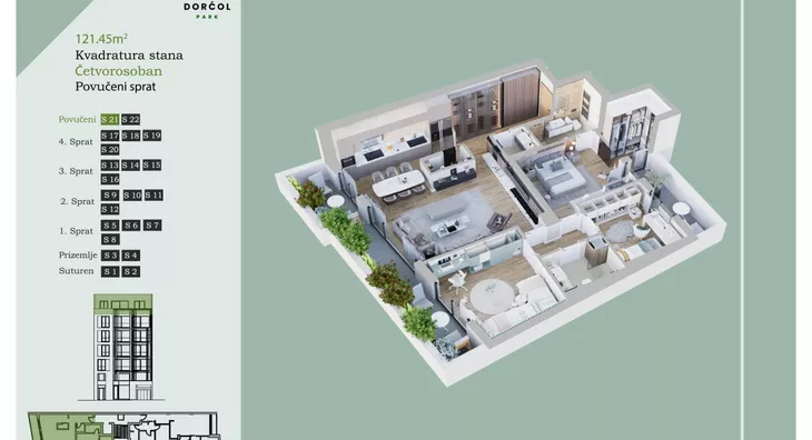 Četvorosoban | 4zida