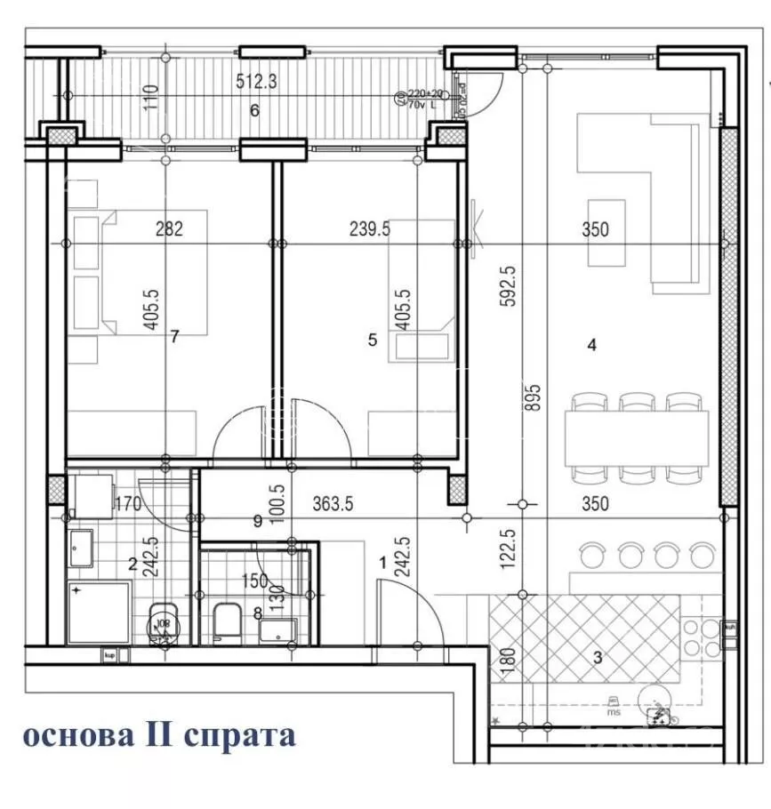 Trosoban stan | 4zida