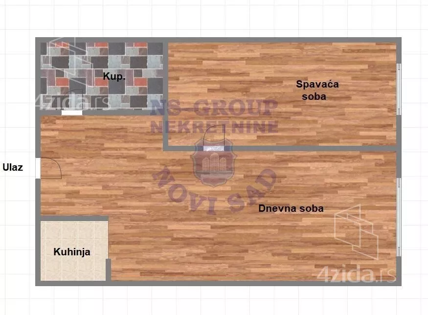 Jednoiposoban stan | 4zida