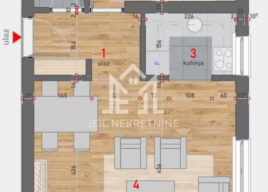 Dvosoban stan | 4zida