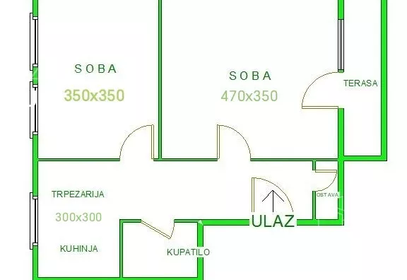 Dvosoban stan | 4zida