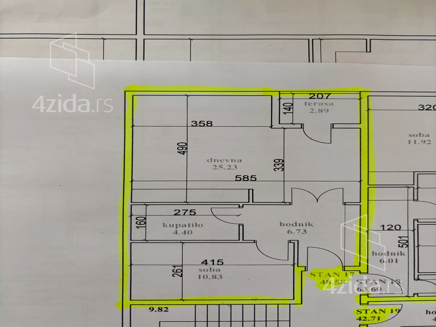 Jednosoban stan | 4zida