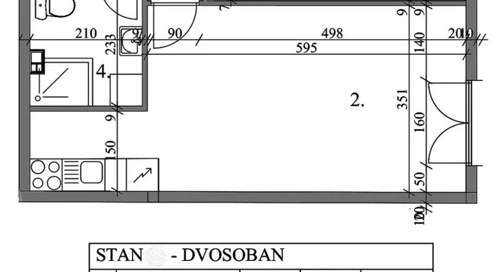 Dvosoban stan | 4zida