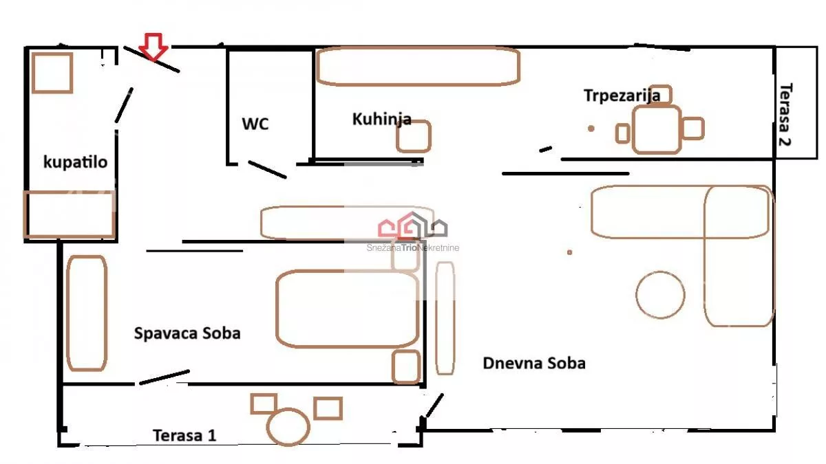 Dvosoban stan | 4zida