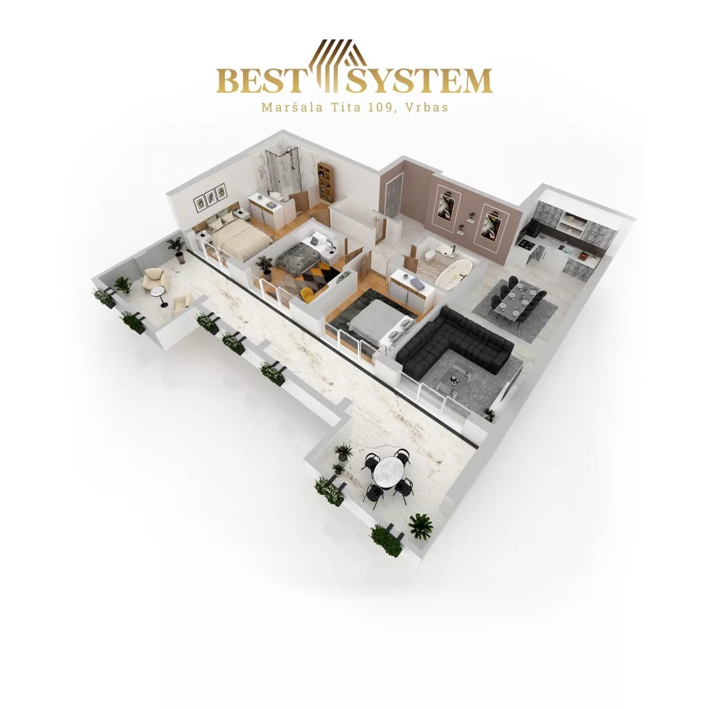 Četvorosoban stan | 4zida