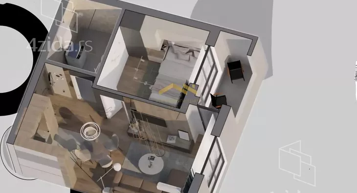 Dvosoban stan | 4zida