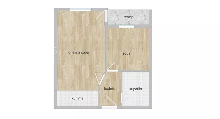 Jednoiposoban stan | 4zida