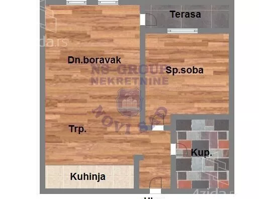 Dvosoban stan | 4zida