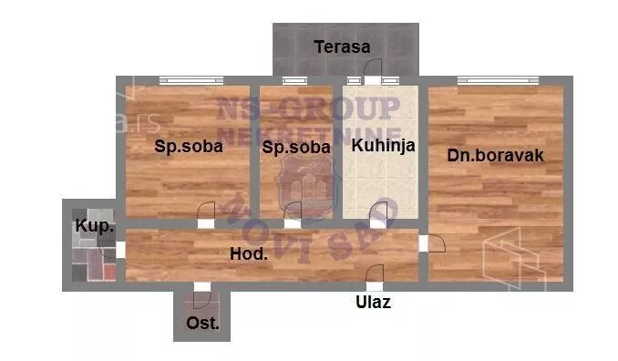 Dvoiposoban stan | 4zida