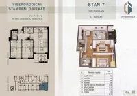 Troiposoban stan | 4zida