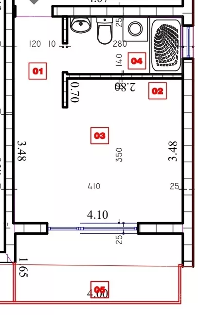 Jednosoban stan | 4zida