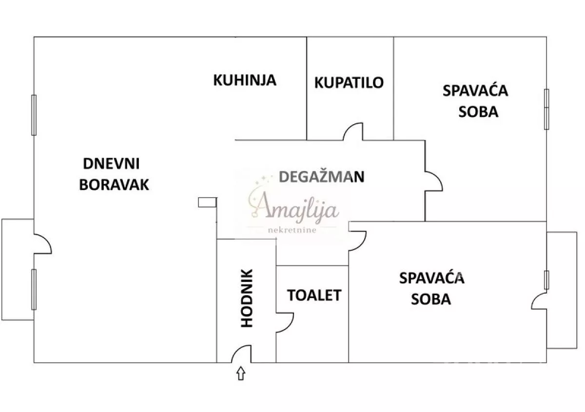 Trosoban stan | 4zida