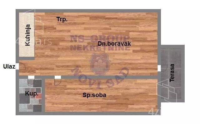 Dvosoban stan | 4zida