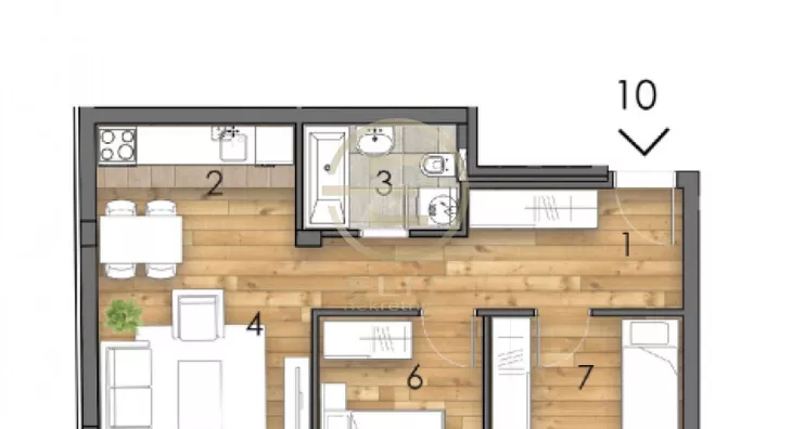 Trosoban stan | 4zida