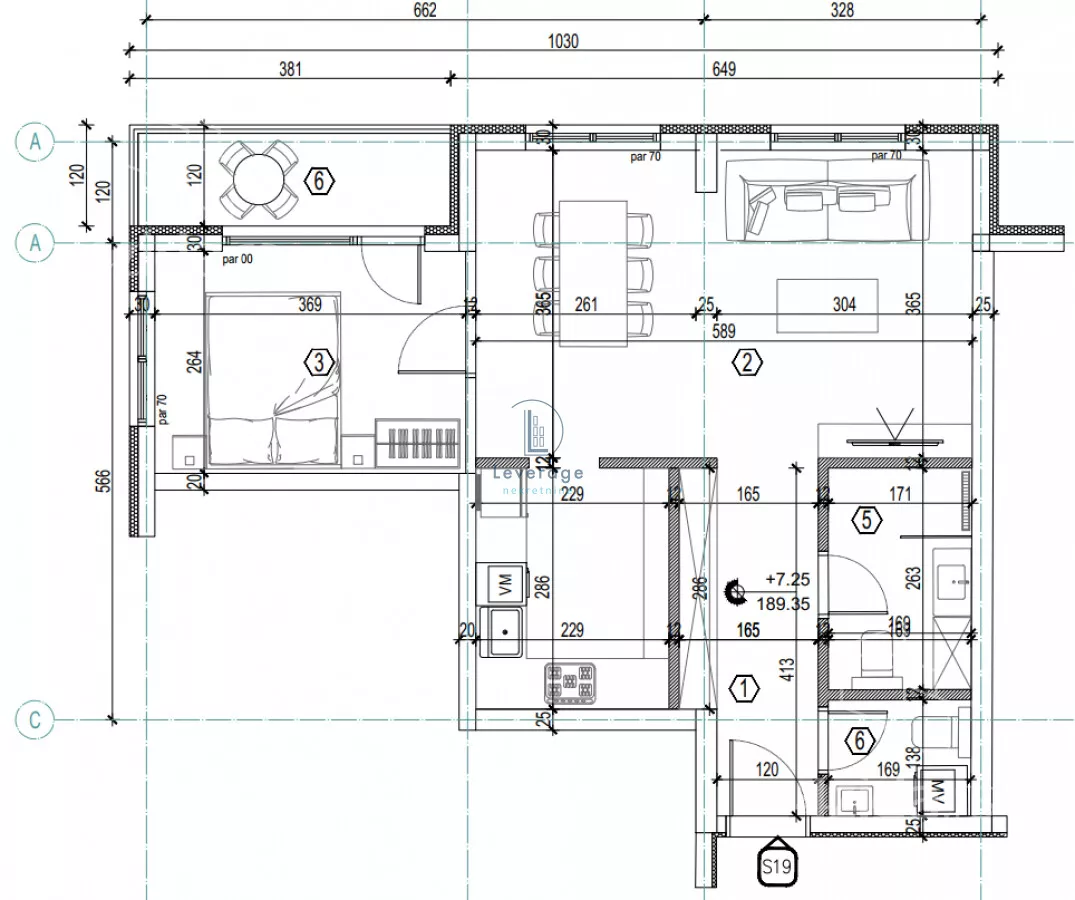 Jednoiposoban stan | 4zida