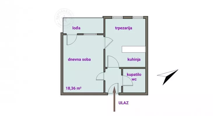 Jednosoban stan | 4zida