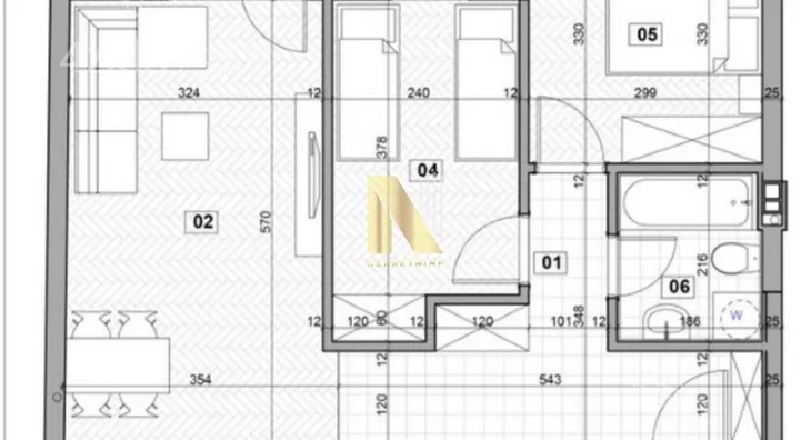 Trosoban stan | 4zida