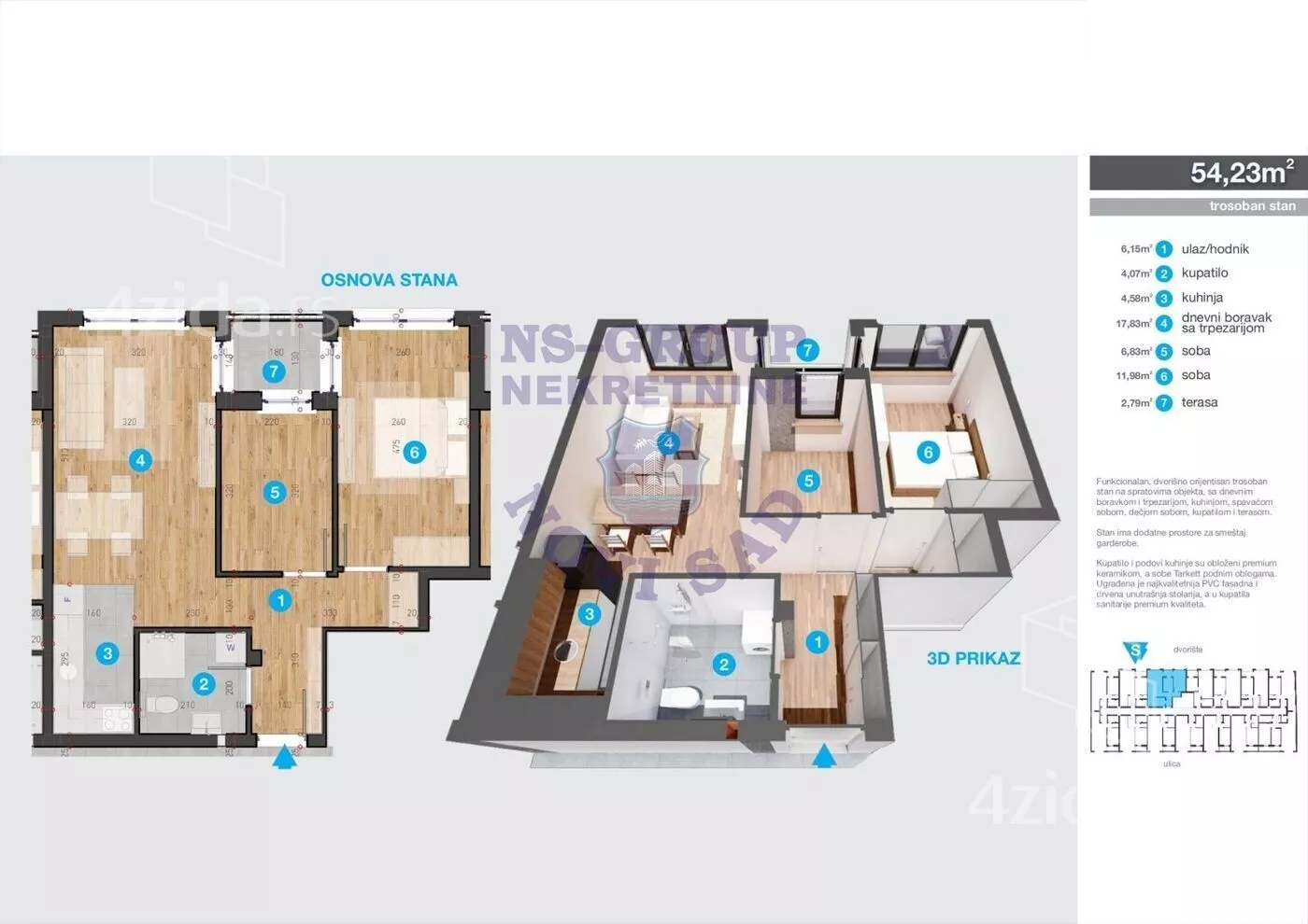 Dvoiposoban stan | 4zida