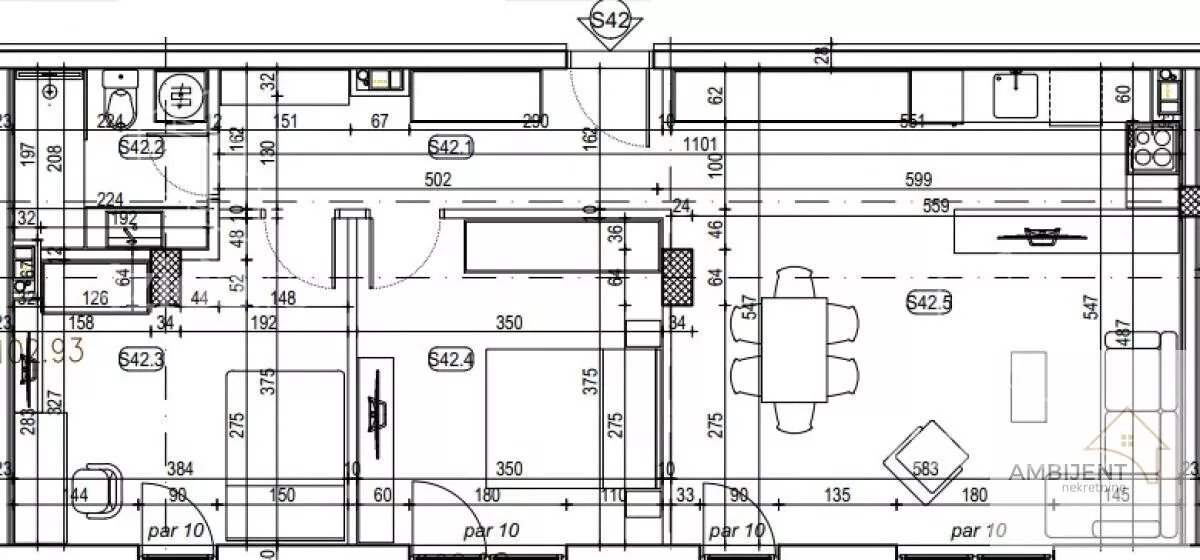 Trosoban stan | 4zida