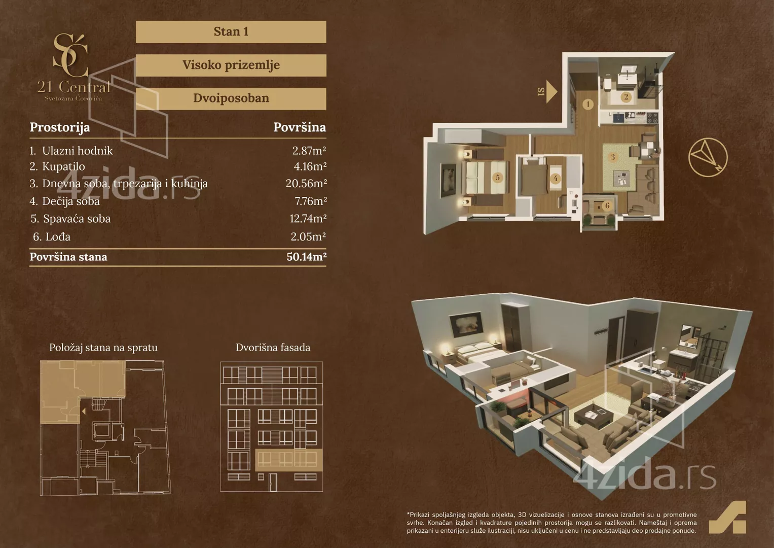 Dvoiposoban stan | 4zida