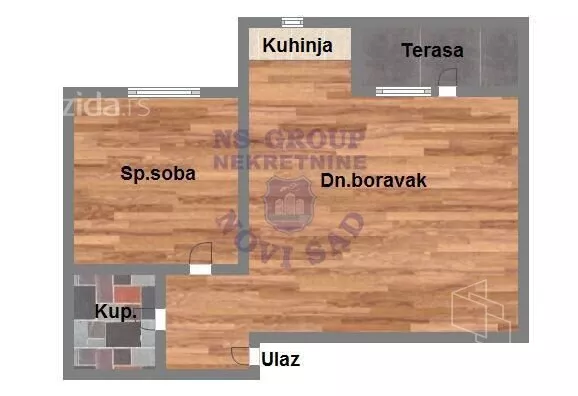 Dvosoban stan | 4zida