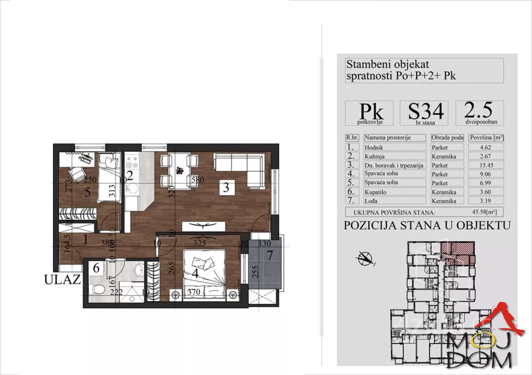 Dvoiposoban stan | 4zida