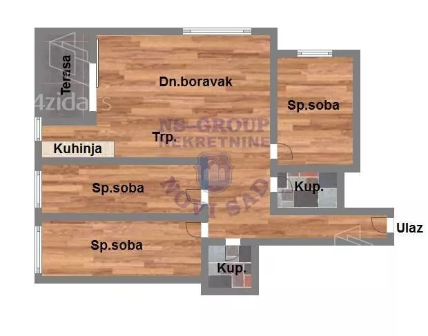 Četvorosoban stan | 4zida
