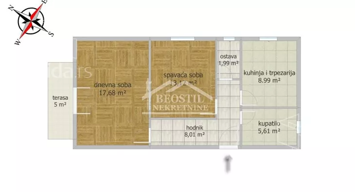 Dvosoban stan | 4zida