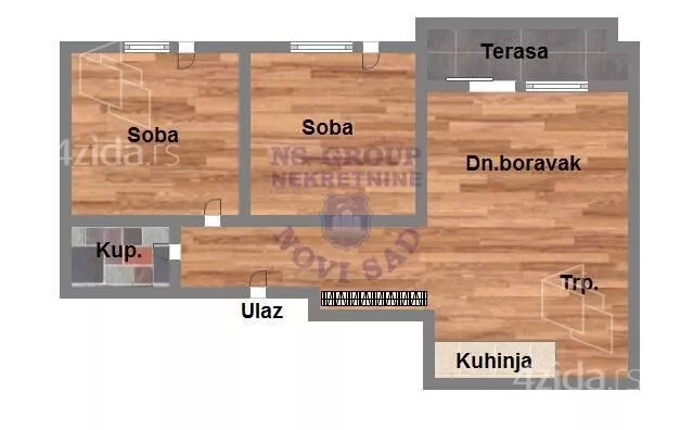 Trosoban stan | 4zida