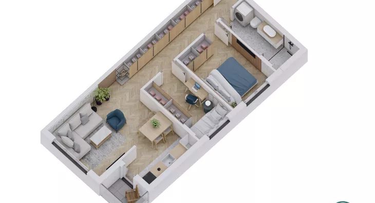 Trosoban stan | 4zida