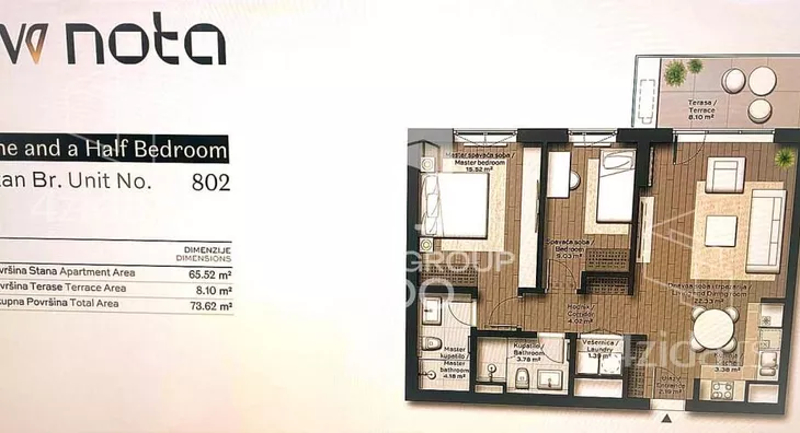 Dvosoban stan | 4zida