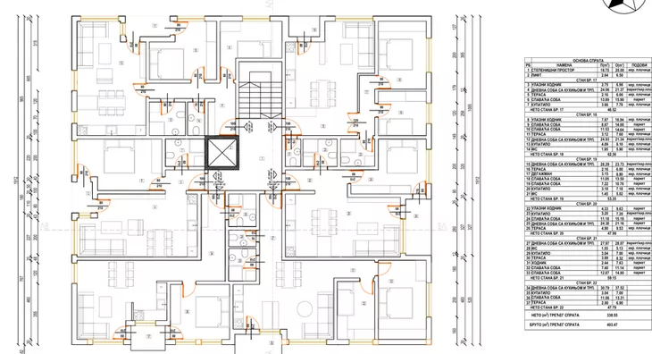Jednoiposoban stan | 4zida