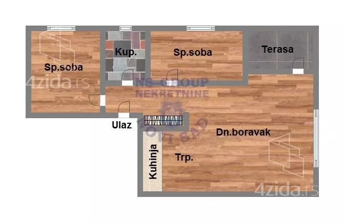 Dvoiposoban stan | 4zida