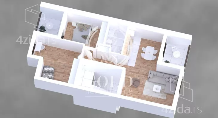 Trosoban stan | 4zida