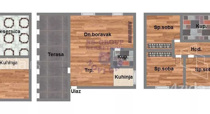 2-etažna kuća | 4zida