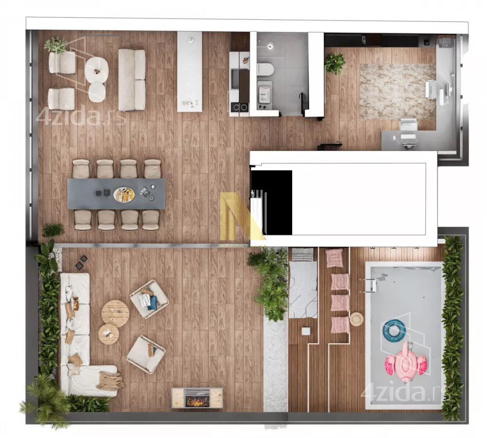 Četvorosoban stan | 4zida