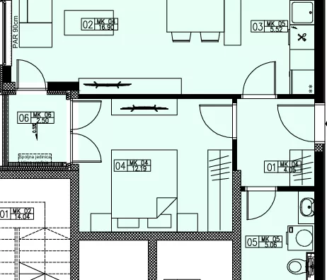 Dvosoban stan | 4zida