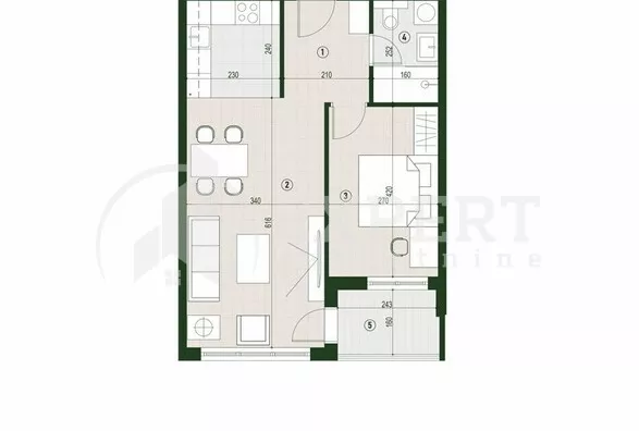 Dvosoban stan | 4zida