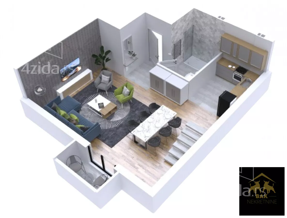 Četvorosoban stan | 4zida