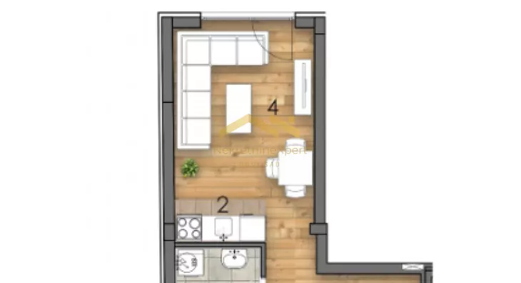 Jednosoban stan | 4zida